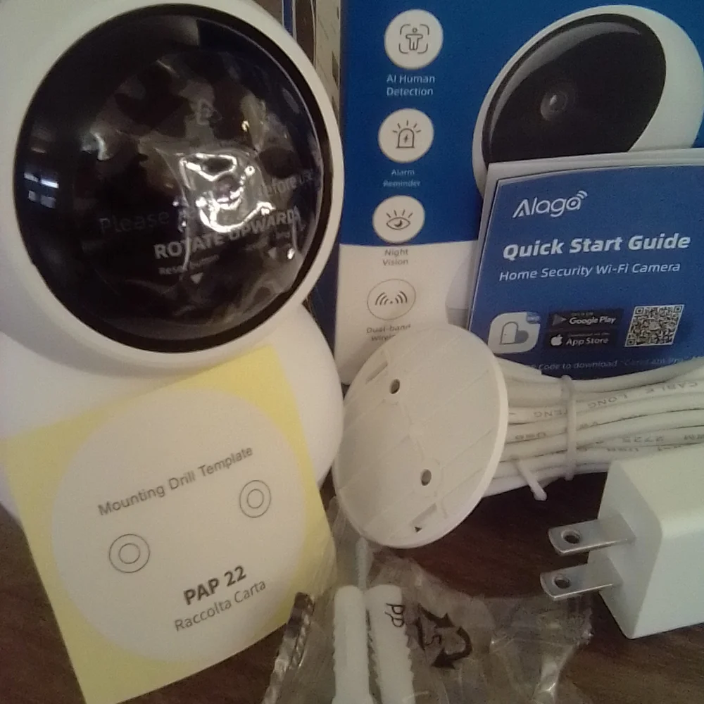 Alogo WiFi Security Camera with Accessories